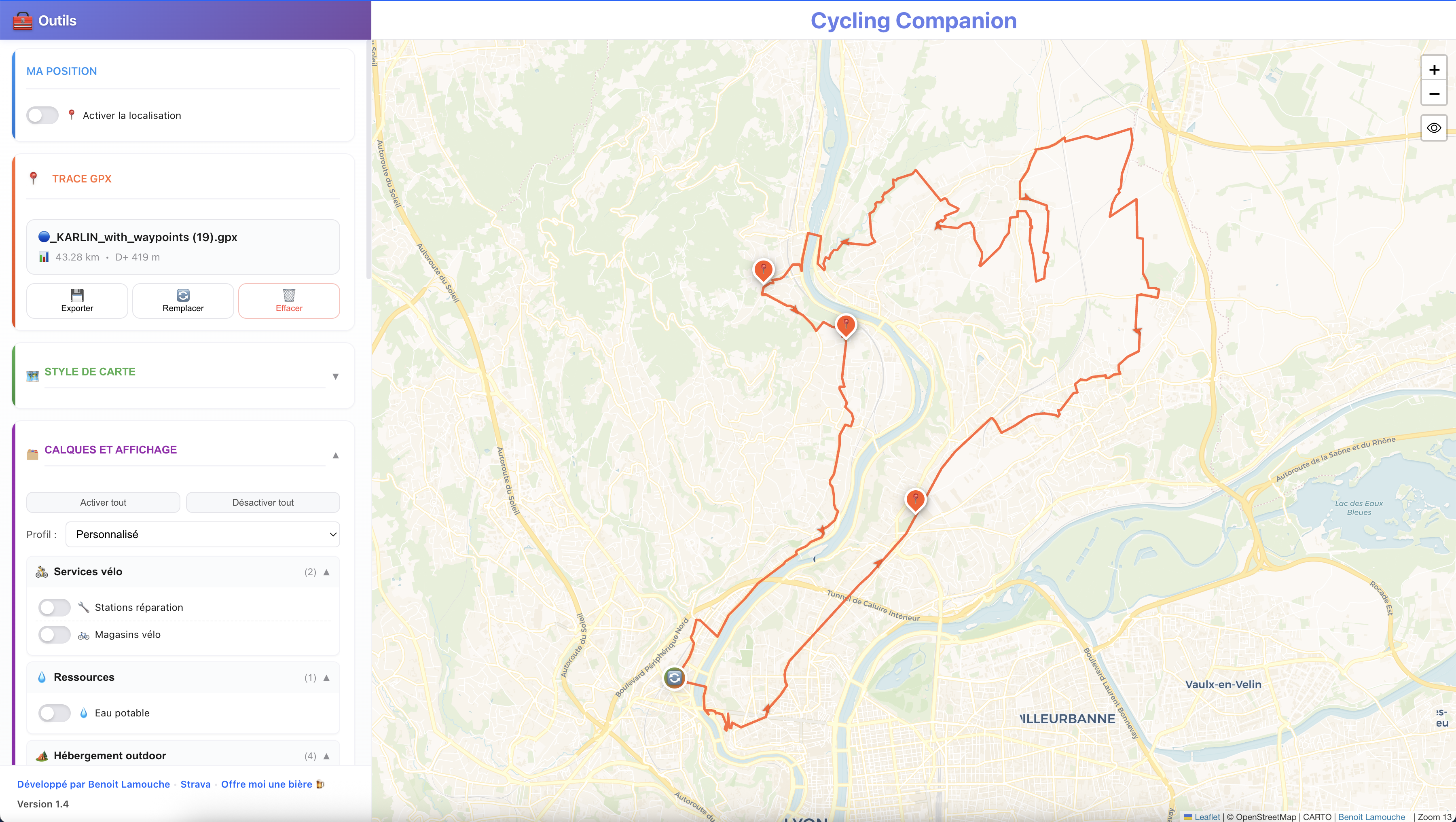 Cycling Companion: how I created the tool I was missing for my bike rides