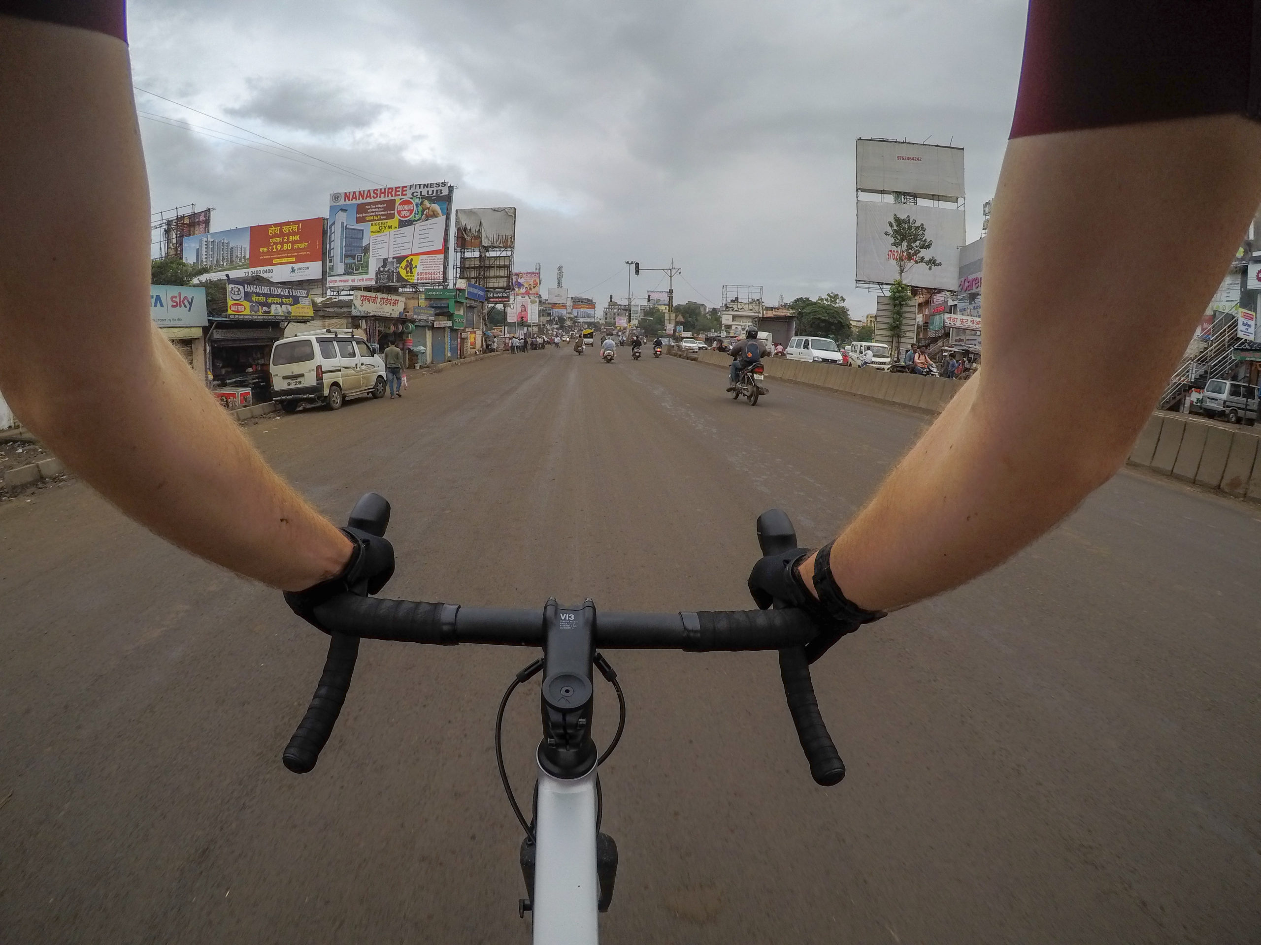First bicycle ride in India !