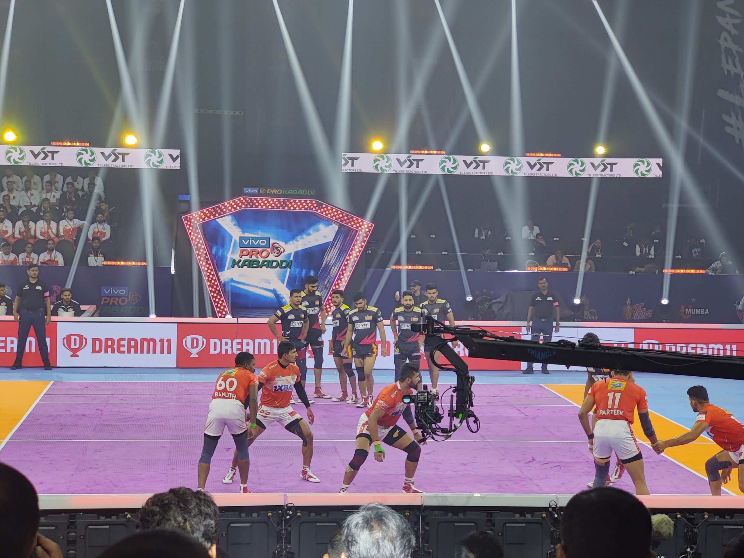 Notre premier match de Kabaddi