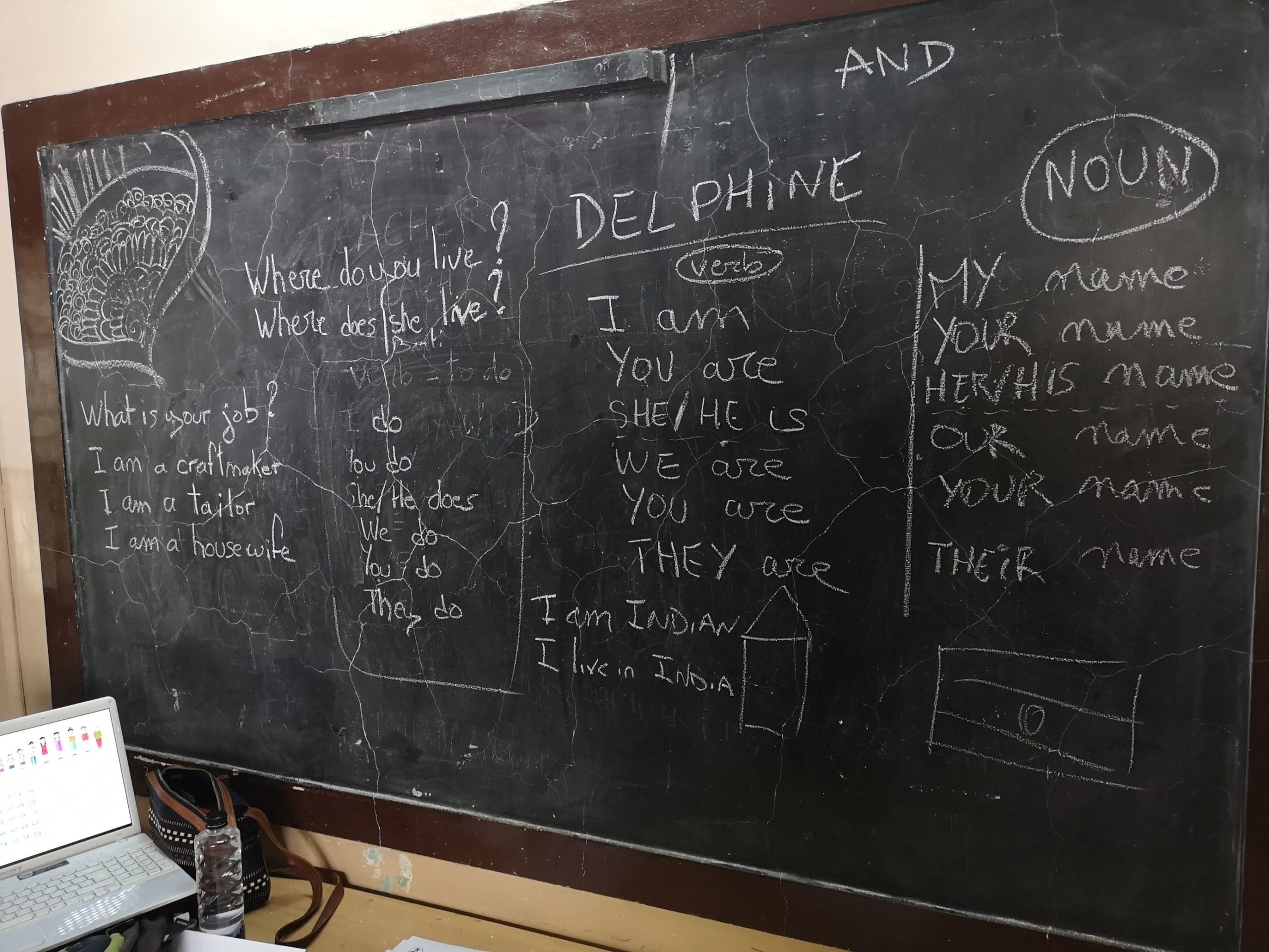 Prof d’anglais débutante pour débutantes