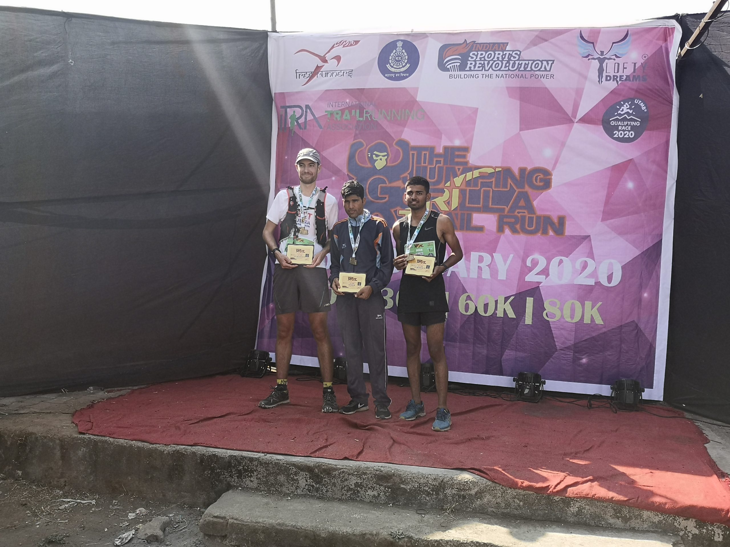 Un podium en trail !